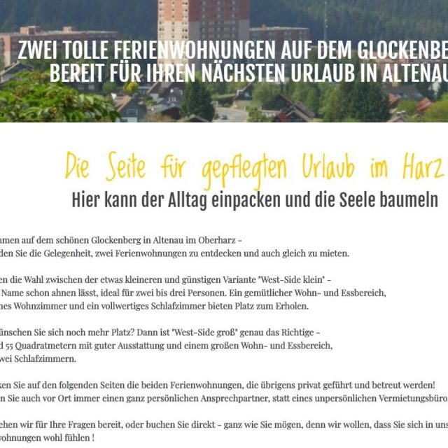 Glockenberg Urlaub